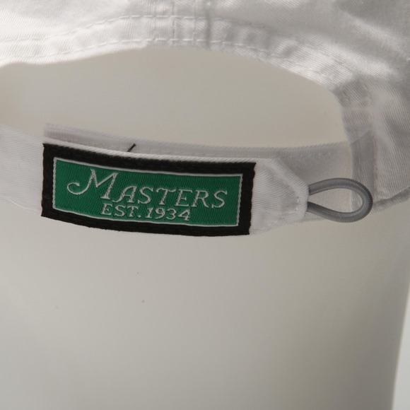 Masters Golf Hat Cap Strap Back White 2024 PGA Tournament Augusta Mens One Size - Picture 5 of 10